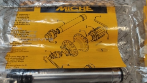 Новые конвертационные оси Miche 142mm