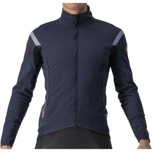 Castelli Perfetto Ros 2 Long Sleeve Jacket DRIVE BLUE/BLACK REFLEX