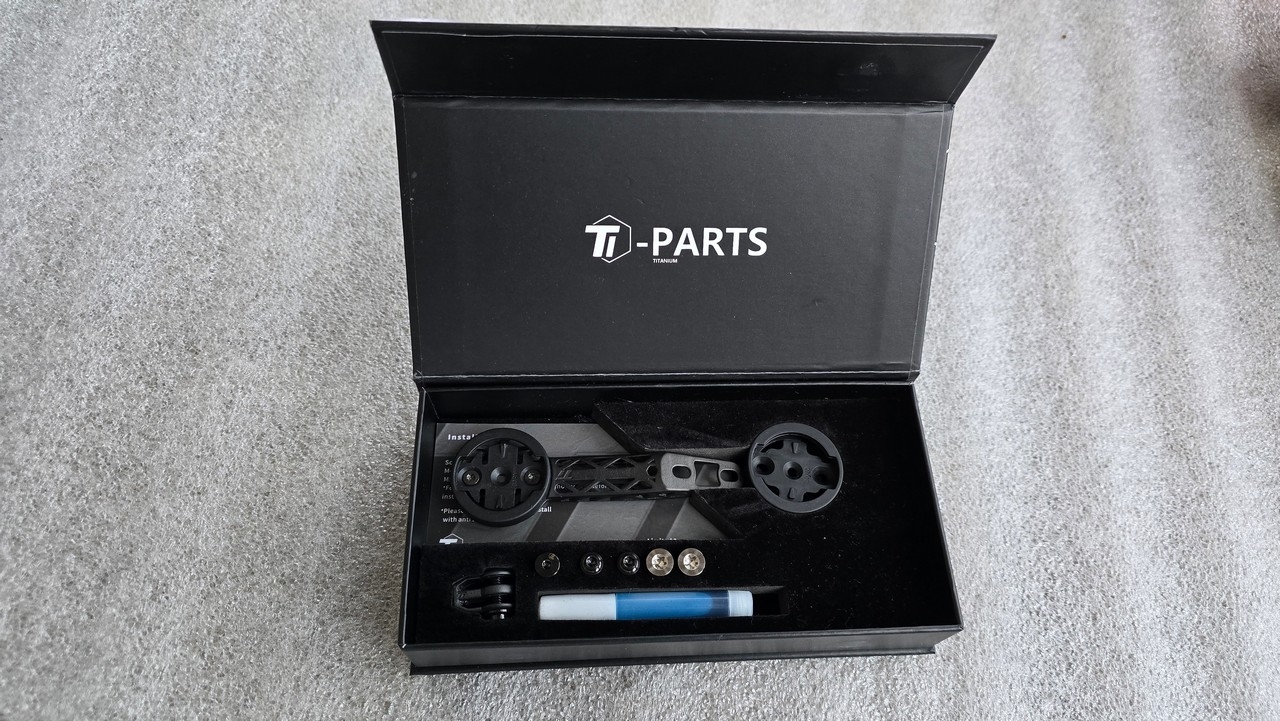 Cannondale MOMO Design Titanium 3D Computer Mount Garmin Wahoo Bryton